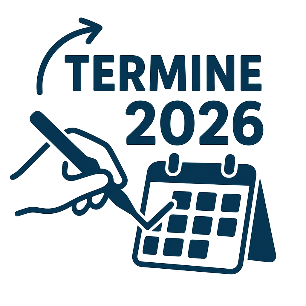 Termine 2026: 14.2./30.5./Herbst